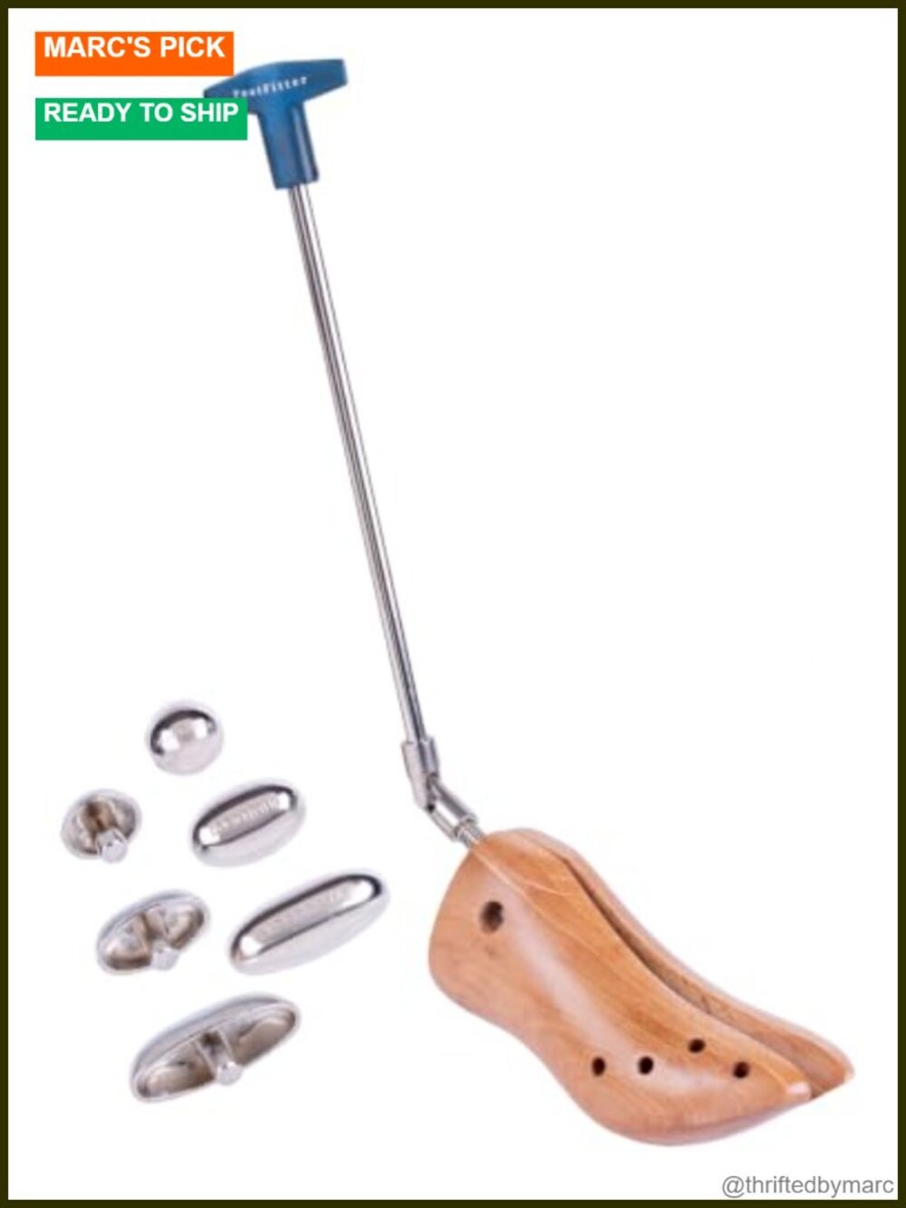 Premium Cowboy Western Boot Stretcher Width Beech Wood Steel Unisex